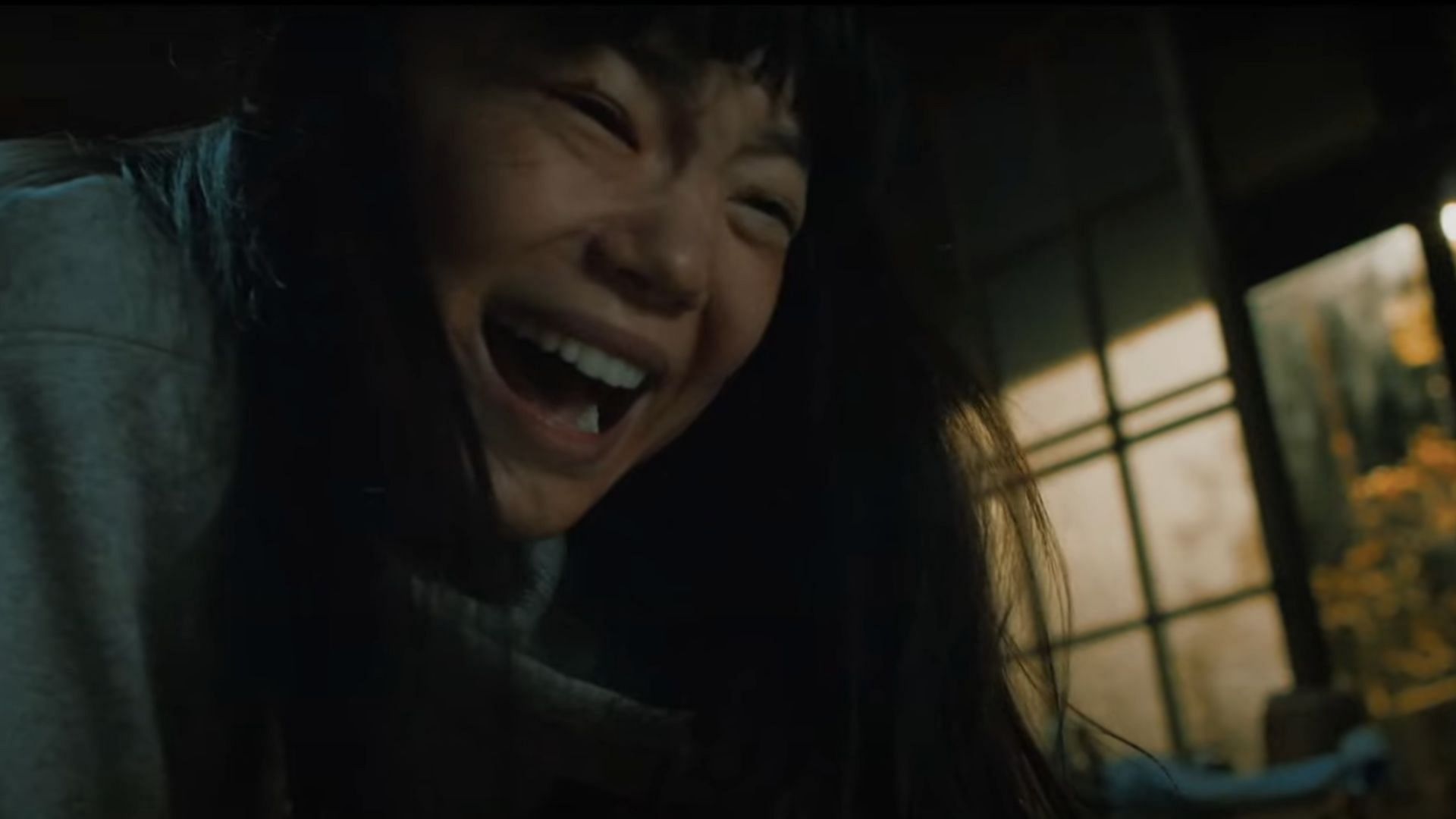 Kotone Furukawa in the movie (Image via YouTube/Shudder)